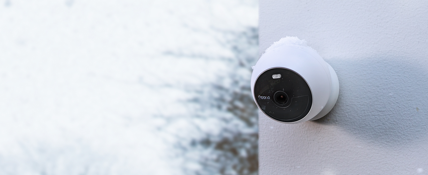 Noorio B210 Outdoor Security Camera, Battery Wireless, 2K 4MP