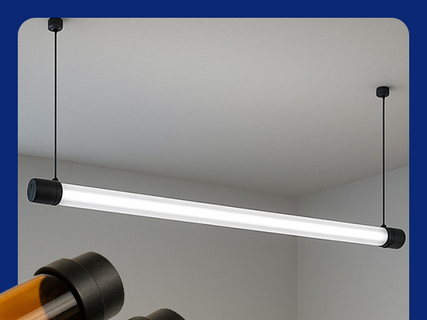 KastLite T8 LED/Fluorescent Light Tube Guard with End Caps
