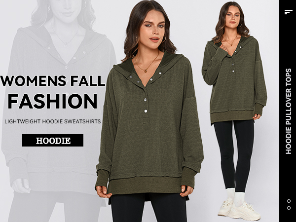 トップス andwang kirakira v neck hoodie V-Neck Volume Sweat Hoodie YLS0347 – AuroraBoutique