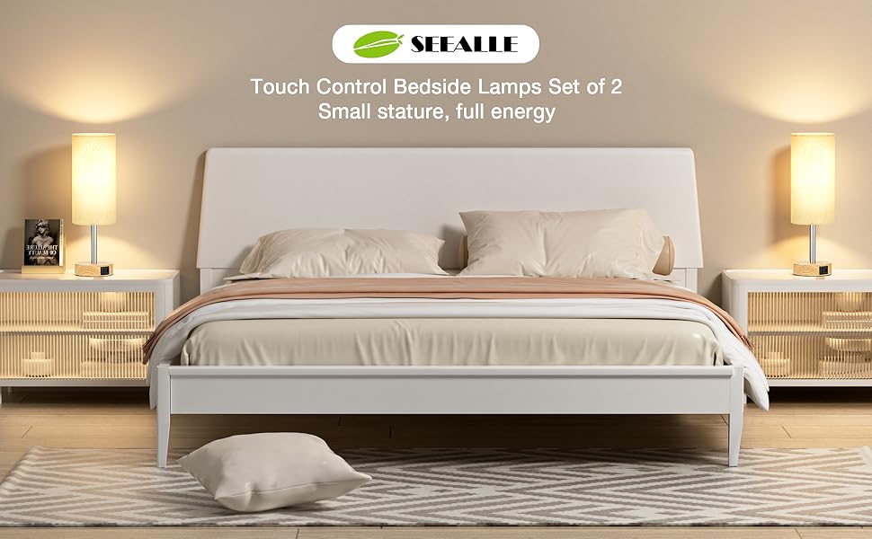 lamps, bases & shades   bedroom lamp bedside  touch bedside lamp