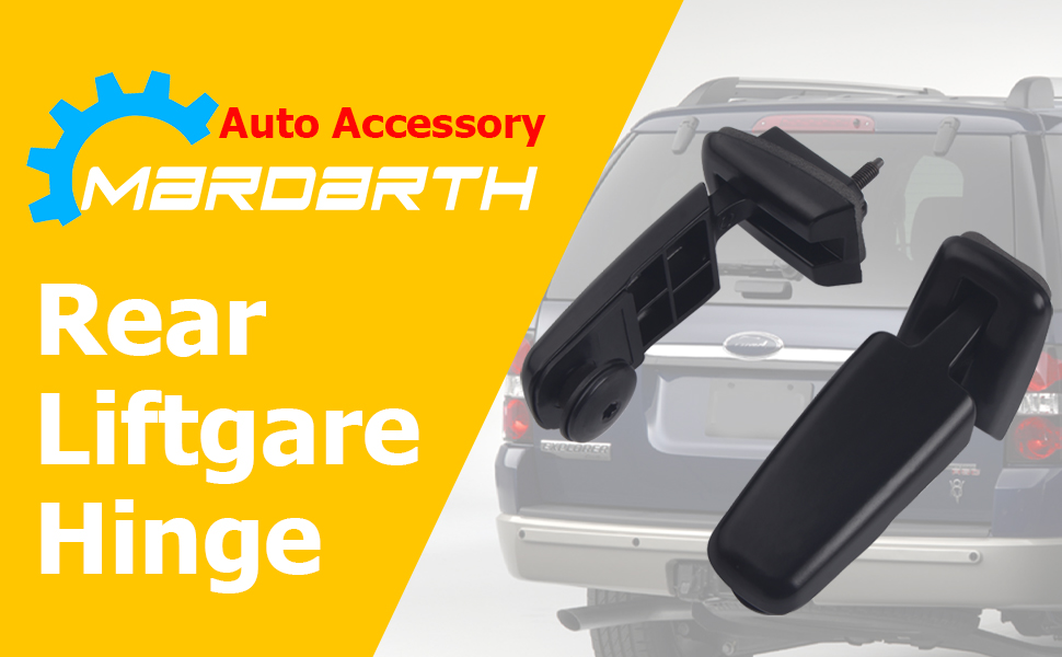 YL8Z78420A68BA Rear Window Hinge Set Liftgate Glass Hinges