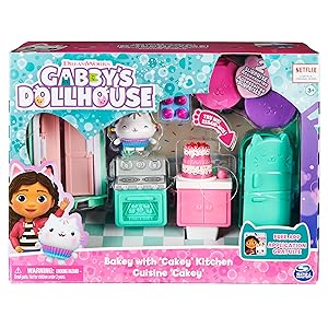 Gabbys Dollhouse Gabby et la maison magique figurines accessoires maison gabby chat maison de poupee