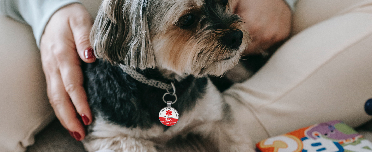 MYLUCKYTAG Emotional Support Animal (ESA) Tag