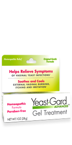 Advanced Homeopathic Gel Treatment for External Yeast Infection Symptom Relief