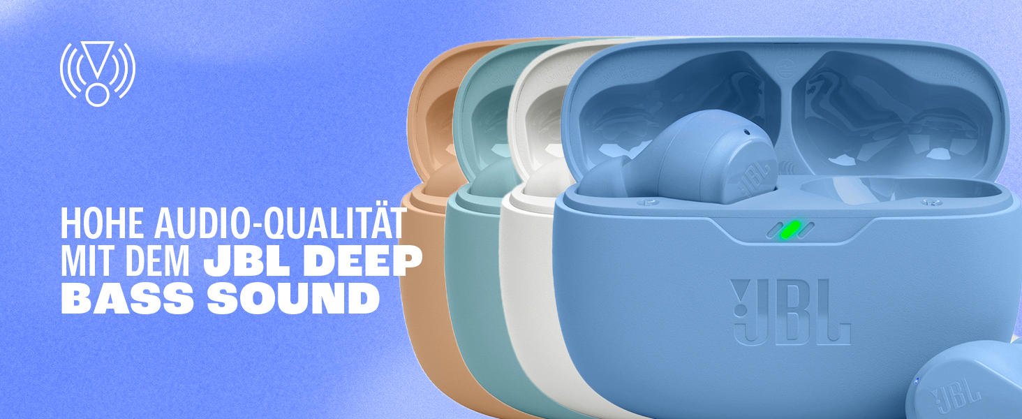 JBL Wave Buds – Kabellose In-Ear Ohrhörer mit IP54 und IPX2 ...