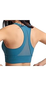 Mesh Back Sports Bra