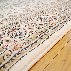 Amazon | エジプト製 ラグ カーペット 160×235 MEDALLION レッド