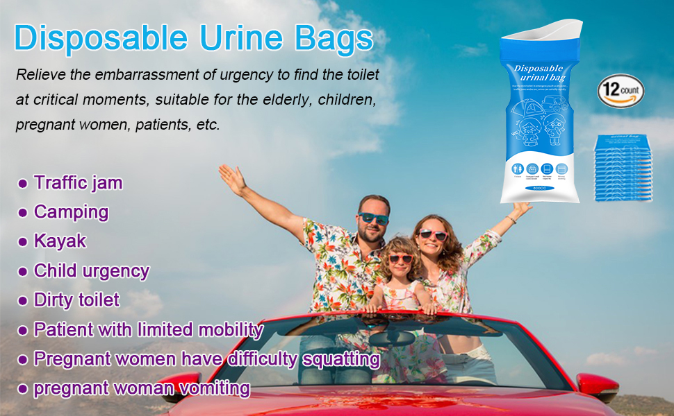 pee bags for travel for men