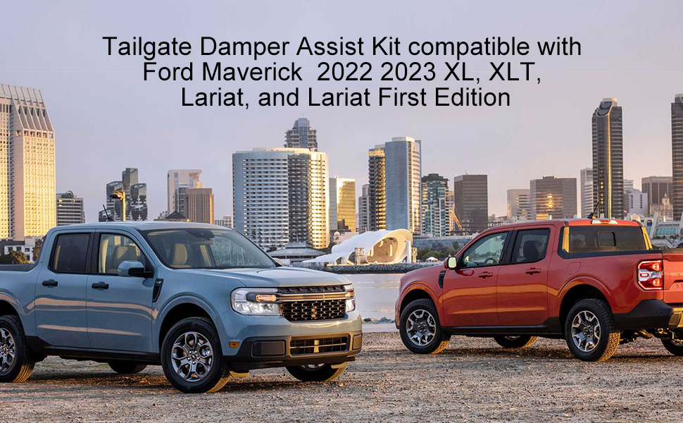 ConBlom Rear Tailgate Damper Tailgate Assist Kit Compatible