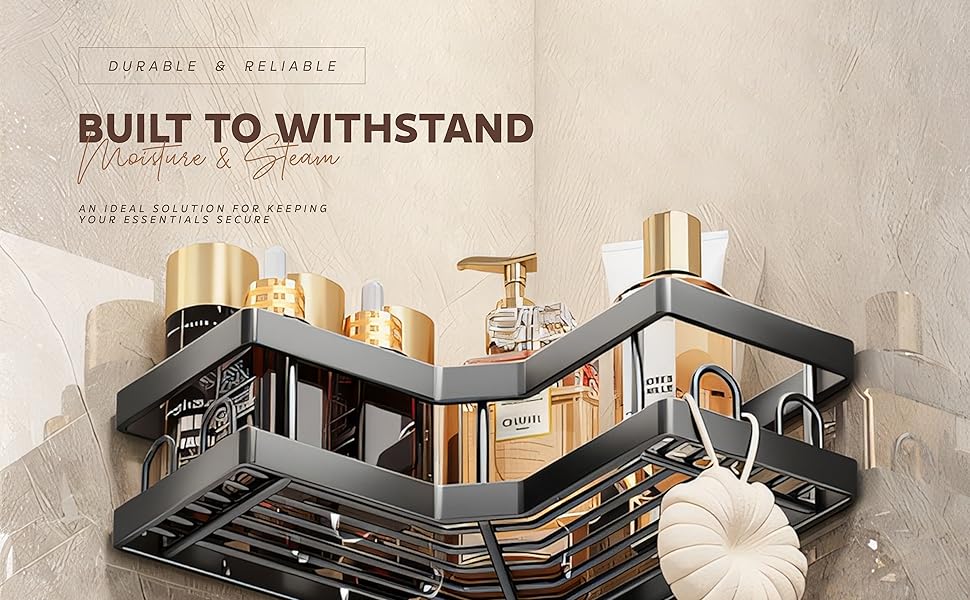 wall mounted shelves for bathroom