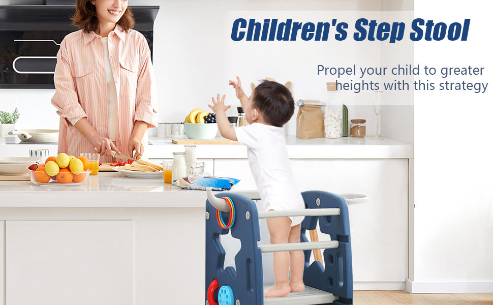 Foldable 3 step stool