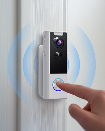 XTU Wireless Video Doorbell No Subscription-2K HD Security Doorbell Camera-Local/Cloud Storage with Multi-angle Bracket, Works with Alexa and Google Home (White) 20 xtu doorbell