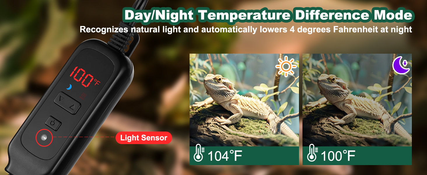 reptile thermostat for heat lamp