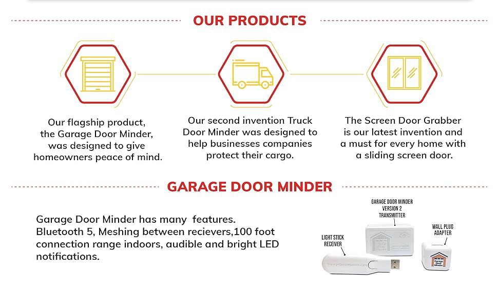 Garage Door Minder® Version II. 100 Wireless. Installs in Two Minutes