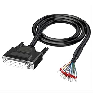 Canare D-sub 25pin ケーブル 2本 Amazon.com: Willwewon 10FT 26AWG DB25 Serial Extension Cable