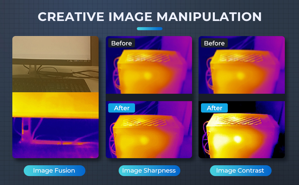 Thermal Camera for Android, TOPDON TC001 256x192 IR High Resolution