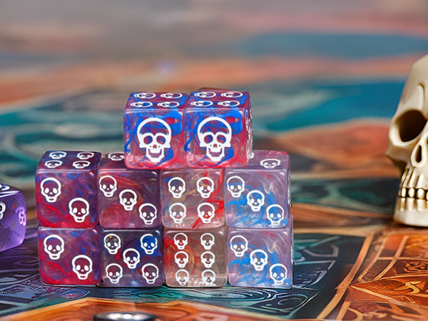DICE - tyutaページ★DICE Amazon.com: Skull Dice,10 Pieces 16MM Halloween D6 Dice Mini