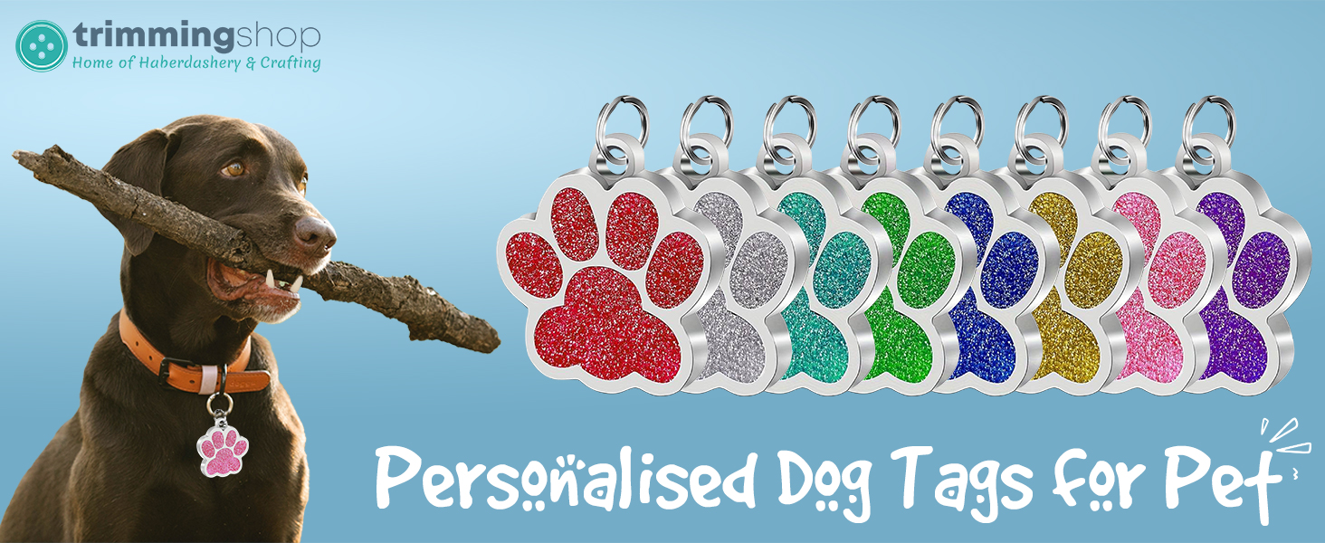 dog tag ID pat collar identity plate Customized Pet ID Tag with Split Ring 