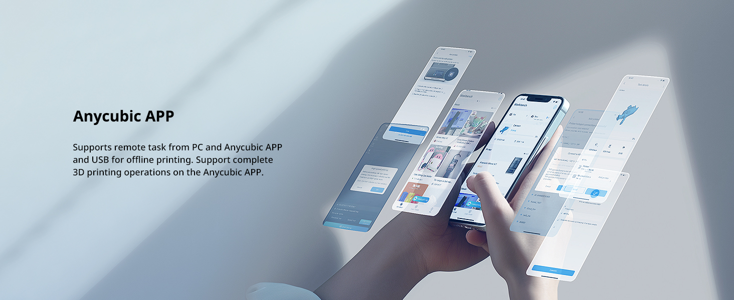 ANYCUBIC 14k Resin 3D Printer Photon Mono M7, 150mm/h High Speed Printing, Upgraded COB Source System and Intelligent Detection, 8.78x4.96x9.06 inches Printing Size 17 M7