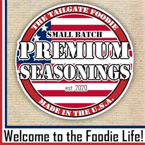 "premium seasonings", "welcome to the foodie life!"