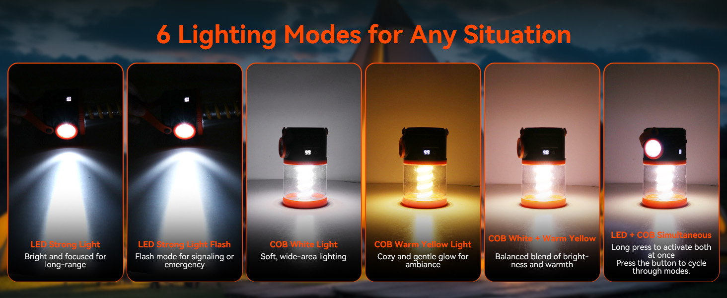 Camping Lantern Rechargeable