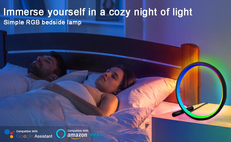 Hyskostar LED Smart Lamp for Living Room 3 Brightness Levels Dimmable