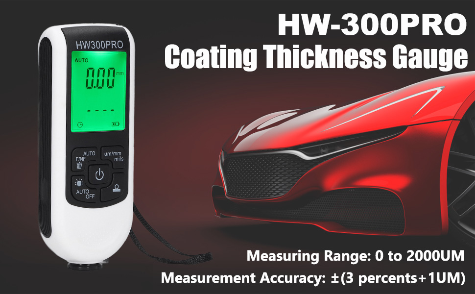 2022 New Digital Coating Thickness Gauge, Ultra high Precision Probe