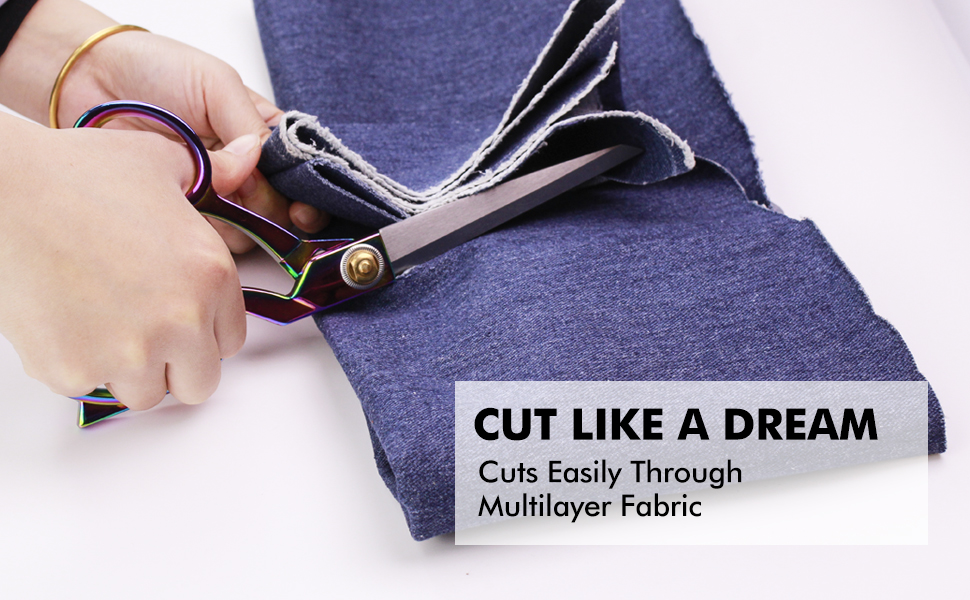 Talerluv Professional Sewing Fabric Scissors, Heavy Duty