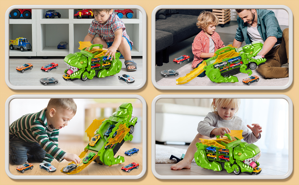 dinosaur truck