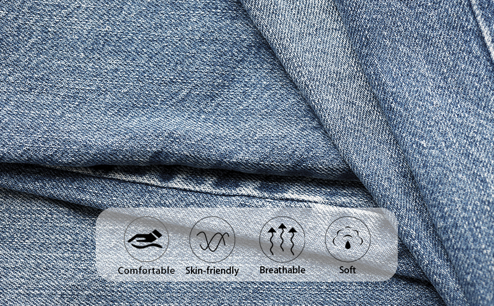 stretchy denim shorts