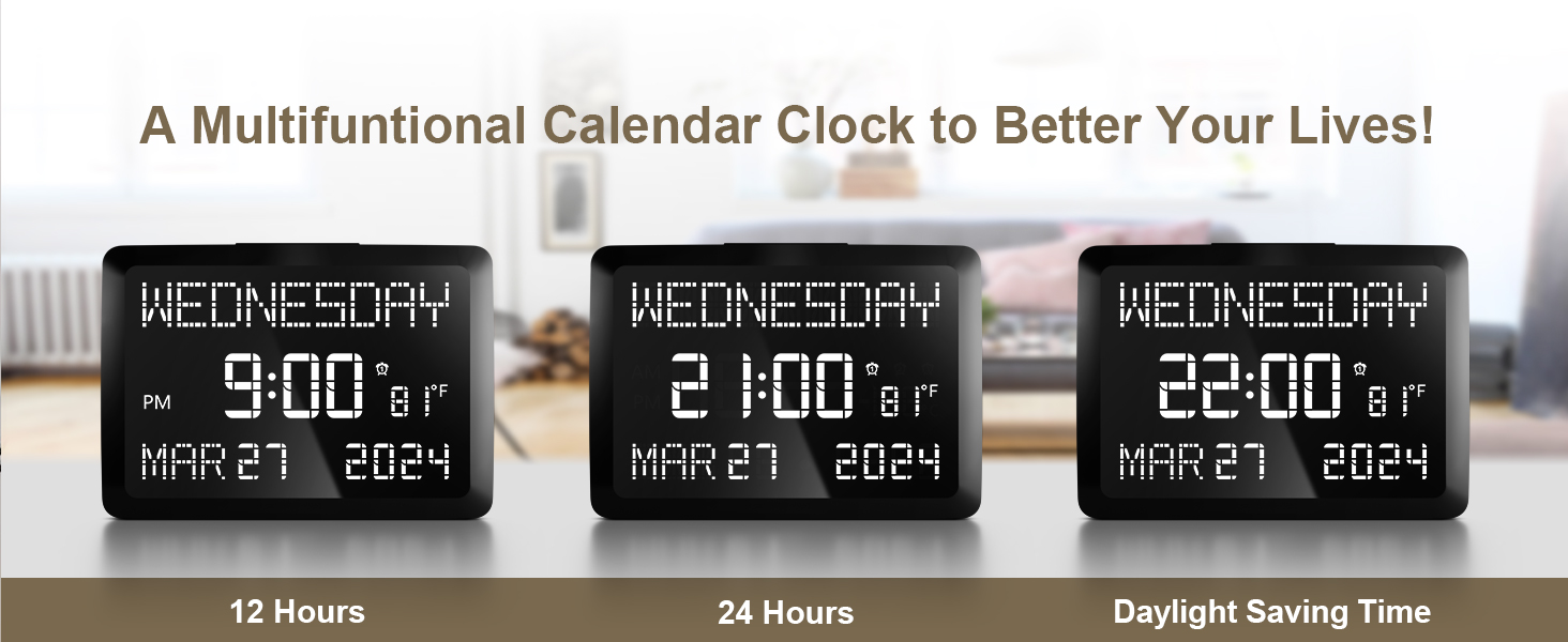 digital wall clock