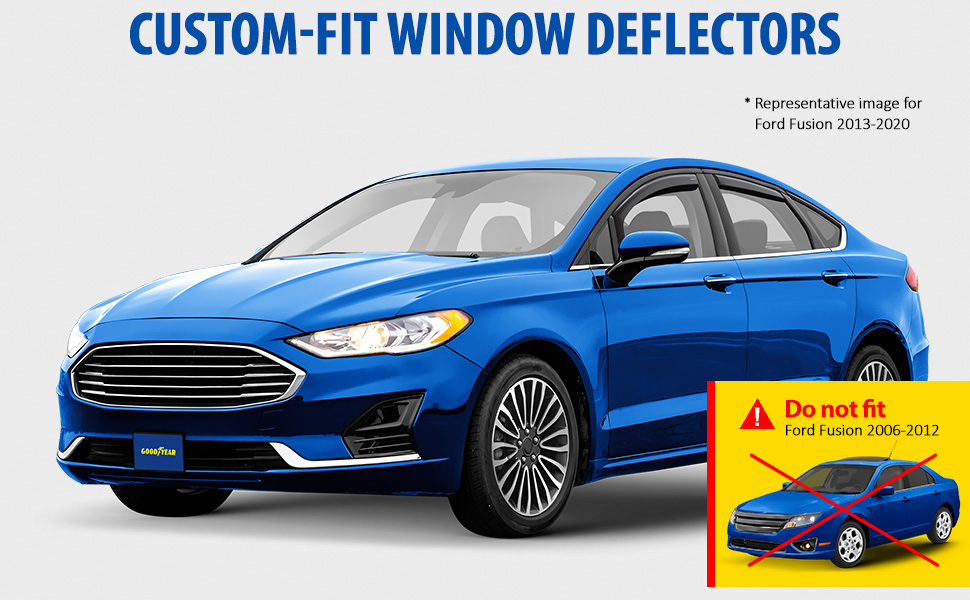 rain guards window deflectors