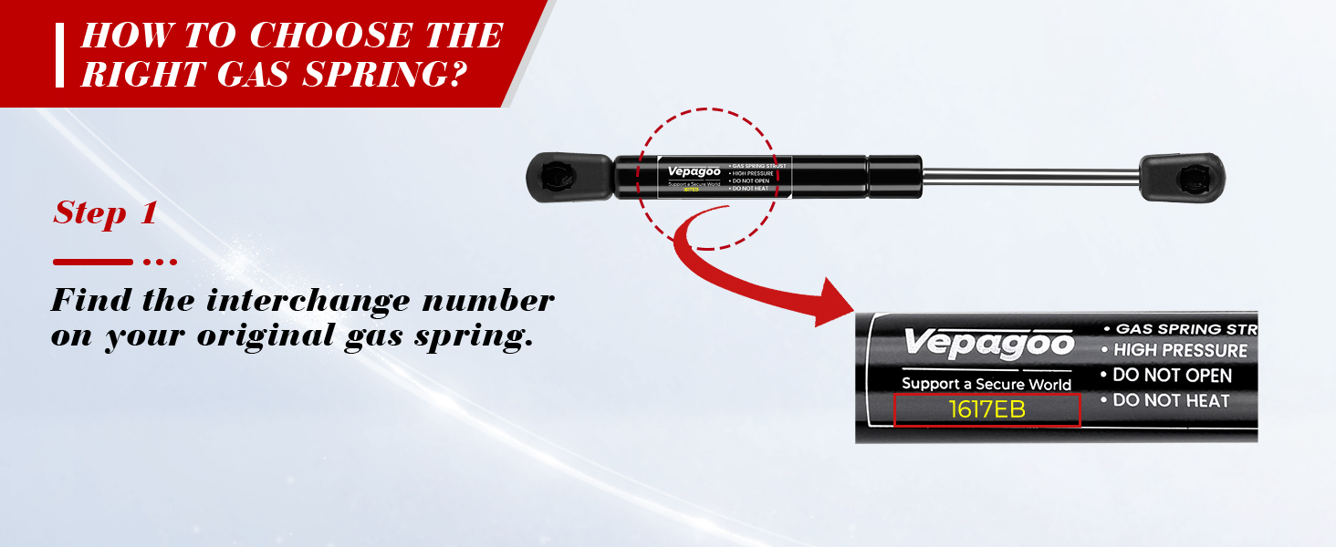 10 inch 45 Lb/200N Gas Shocks Struts Lift for Truck Pickup Tool Box