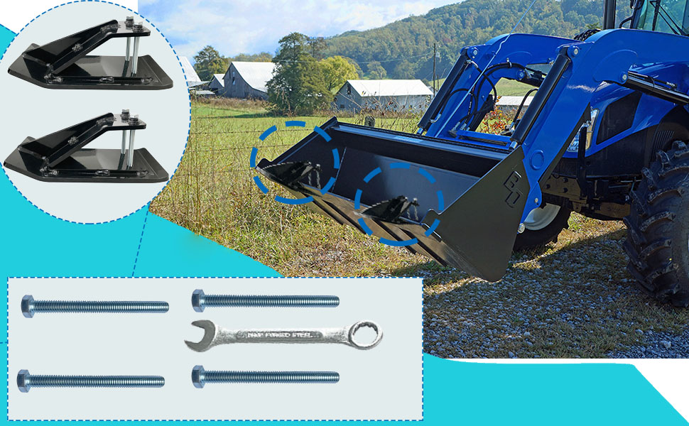 Edge Protector,Tractor Bucket Protector,Double Lock Nuts