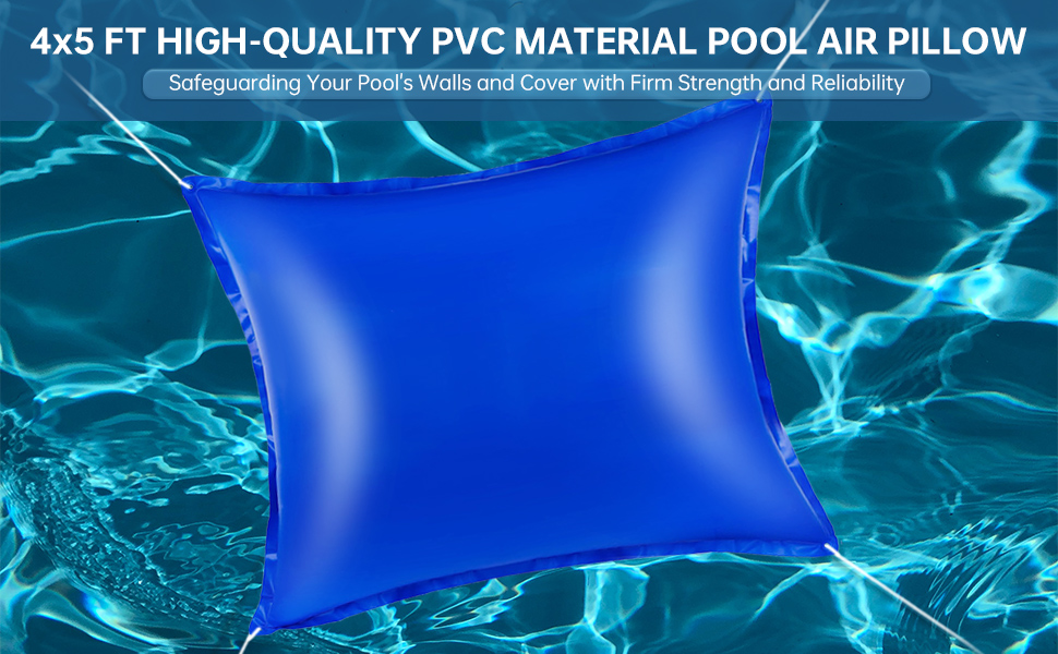 EGOMYRON 4 x 5 Ft Pool Air Pillow, 0.4mm HeavyDuty Cold