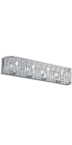  Crystal Bathroom Vanity Light