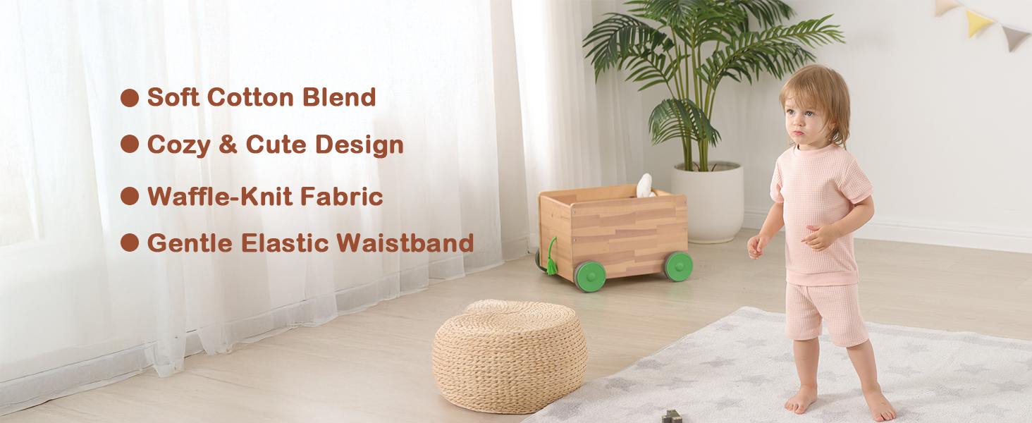 Baby Short Sleeve Cotton Pajamas