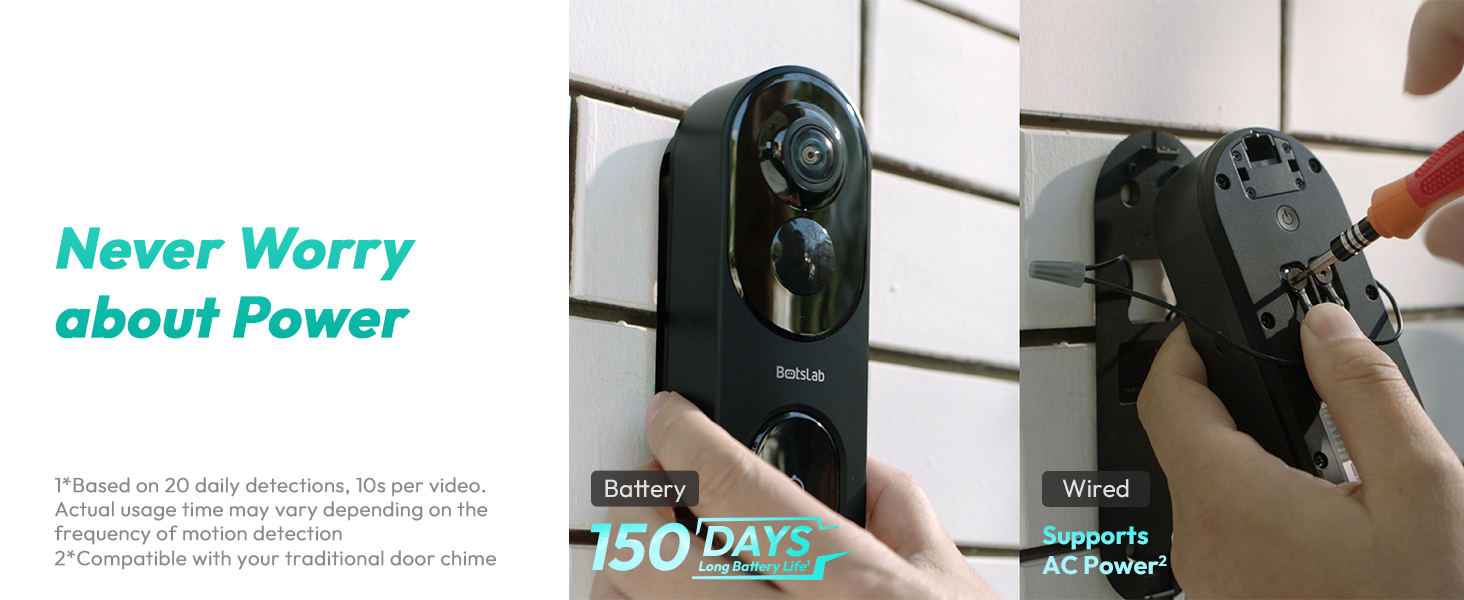 wired doorbell camera