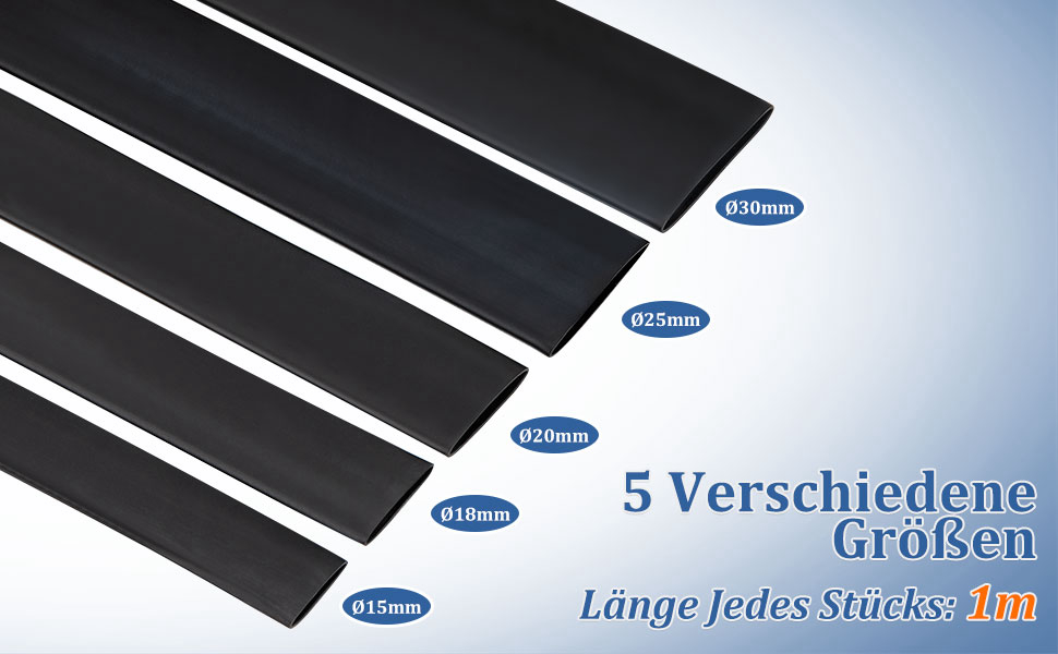 schrumpfschlauch schwarz