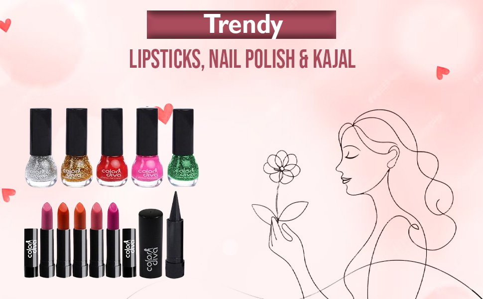 SPN-VAFSC    Lipsticks, Nail Polish & Kajal