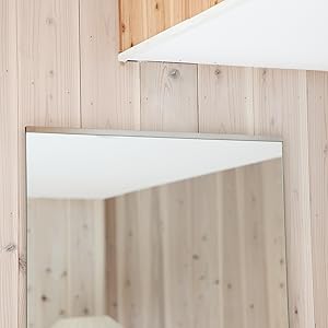 全身鏡 縦180×横100×厚さ5mm 取り付け金具付き Amazon.co.jp: 鏡 全身 壁掛け DIY セット 60×180cm 姿見鏡