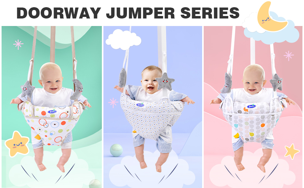 Baby Doorway Jumper, Durable Baby Jumper for Doorways