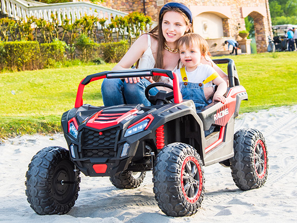 yunn⭐︎kids LIFE Amazon.com: NEWQIDA XXXL 24V Ride On Toys for Big Kids UTV