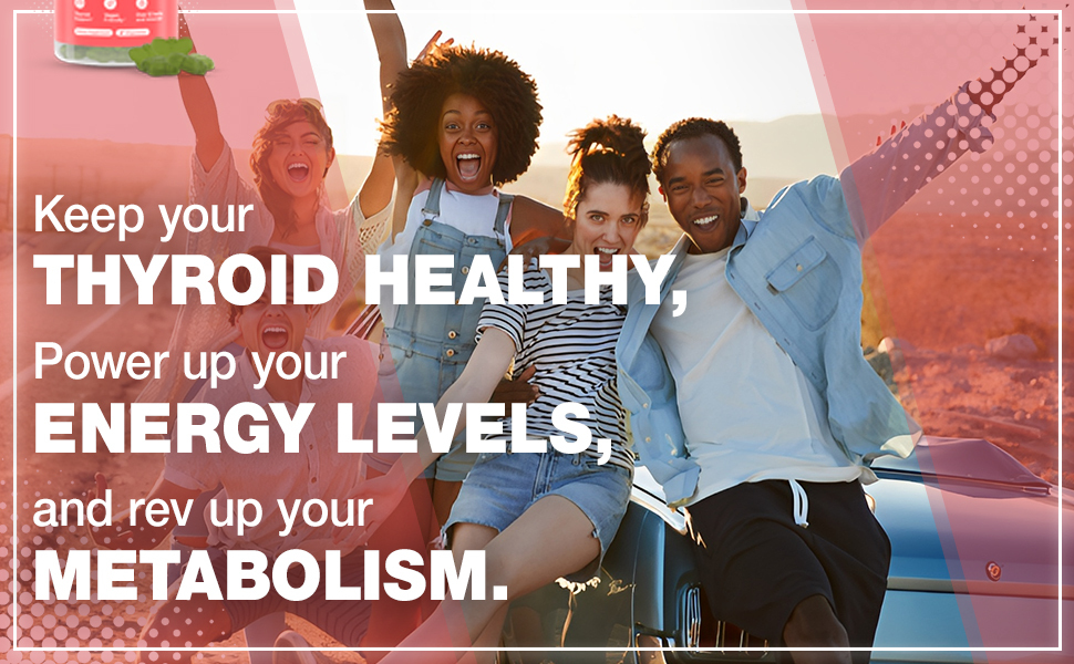 Nutriana Thyroid Support Gummies Selenium Supplement