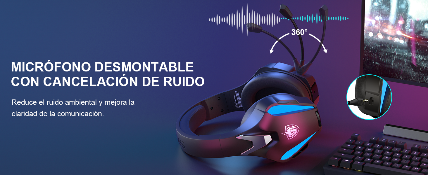 Auriculares Gaming Inalámbricos