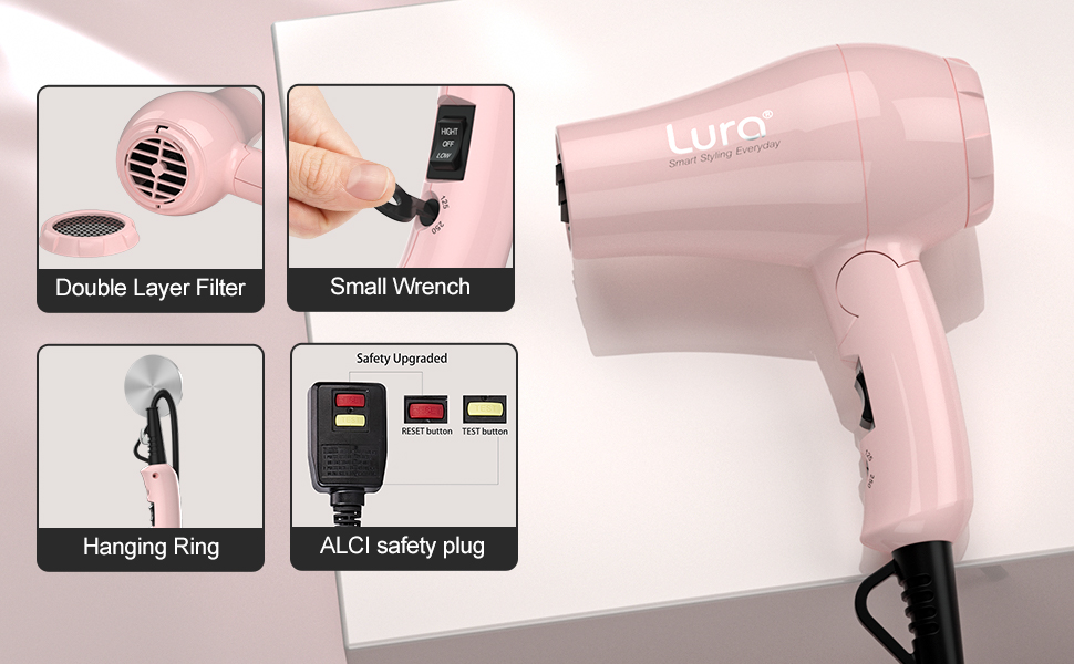 lura hair dryer