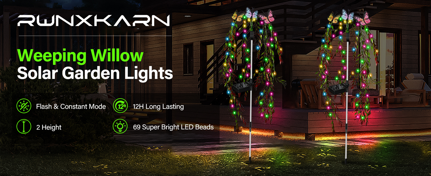 solar garden lights