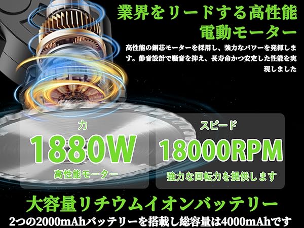 Amazon.co.jp: 草刈り機 充電式 高性能 21V 4000mAhのバッテリー