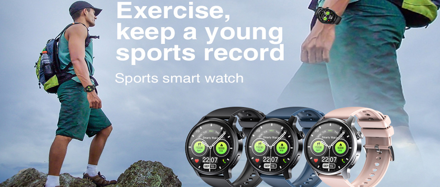 men women smartwatch woman man bluetooth android best health tracking calling relojes