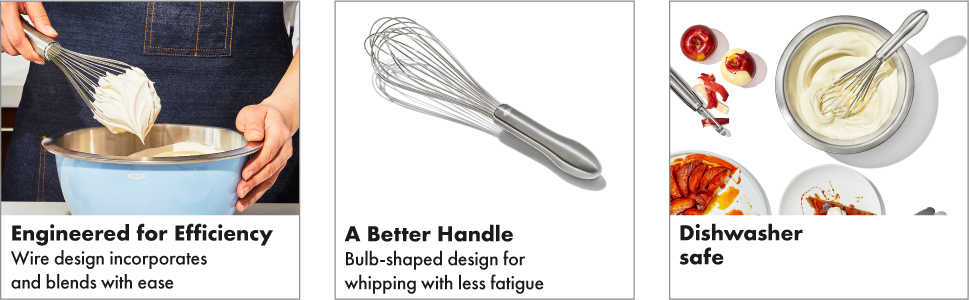 OXO Good Grips Steel 11-in/27.9-cm Whisk